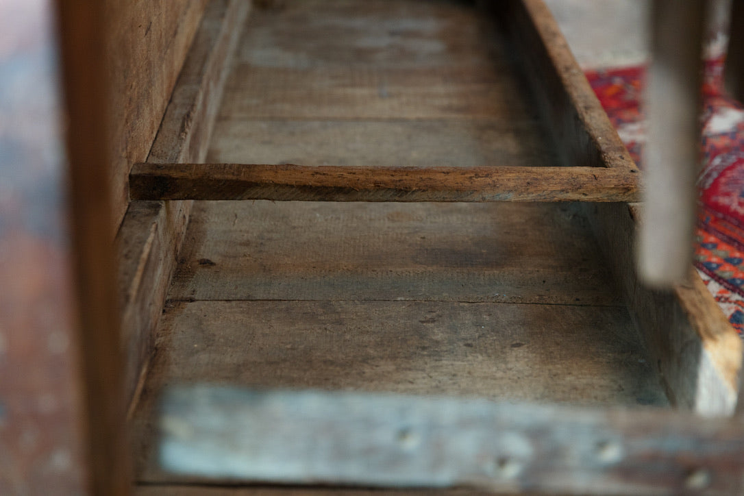 1930's French Workbench/Console ~ Natural