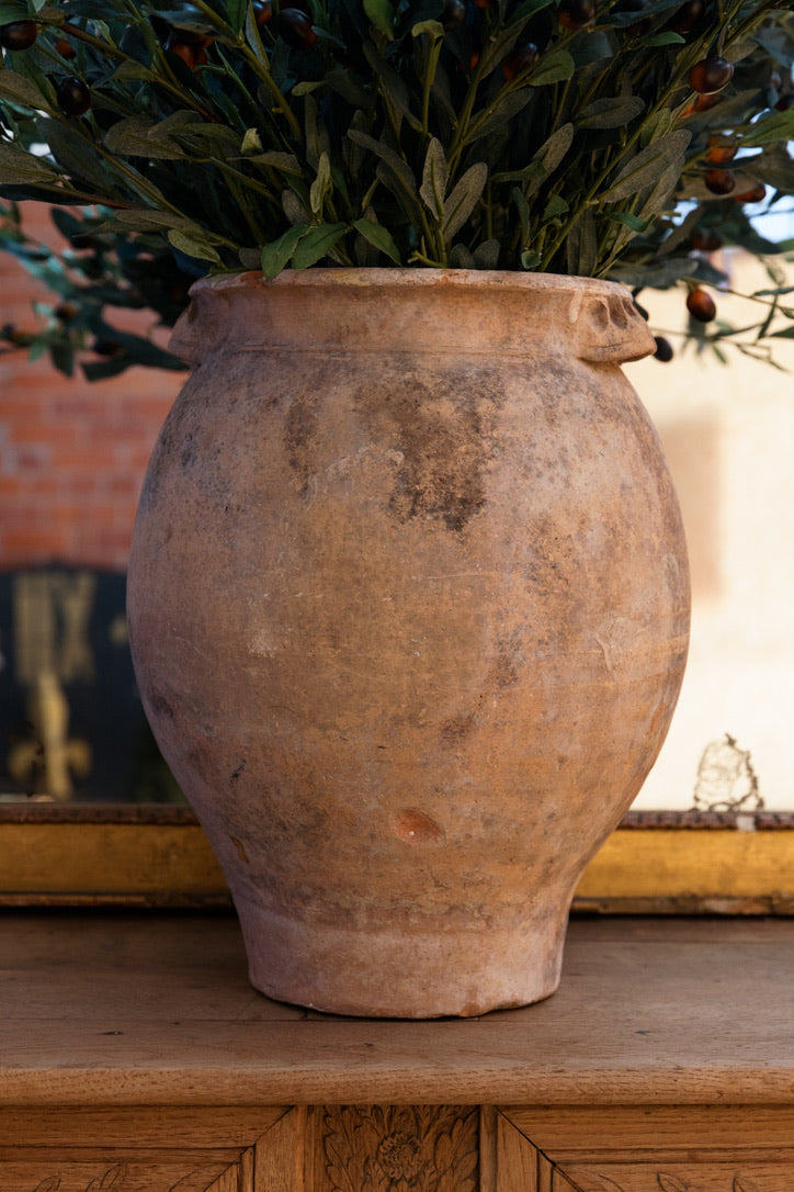 Vintage French Confit Pot ~ Natural Patina