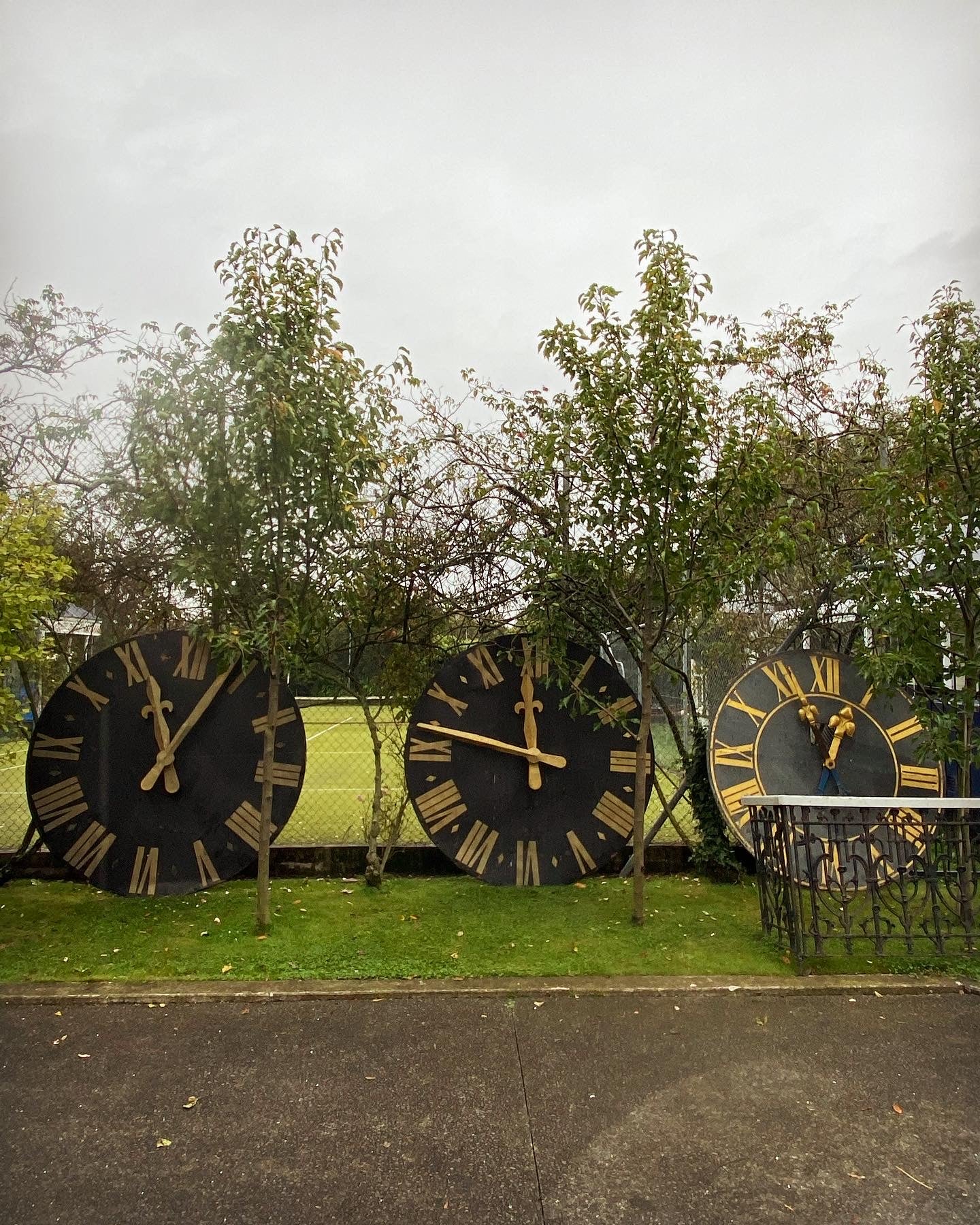 Fantastic 19th Century French Industrial Clock Tower Faces