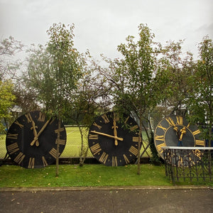 Fantastic 19th Century French Industrial Clock Tower Faces
