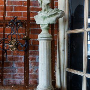 Apollo Statue on Pillar ~ Stone