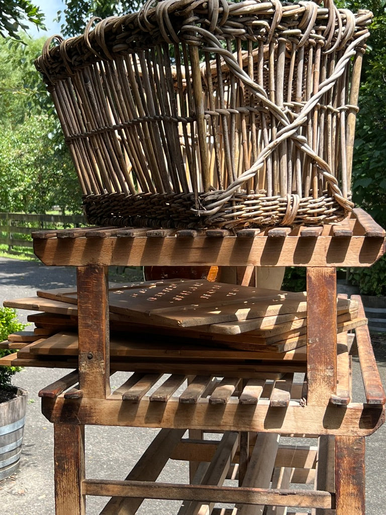 1940's French Bakery Rack  ~ Top Shelf