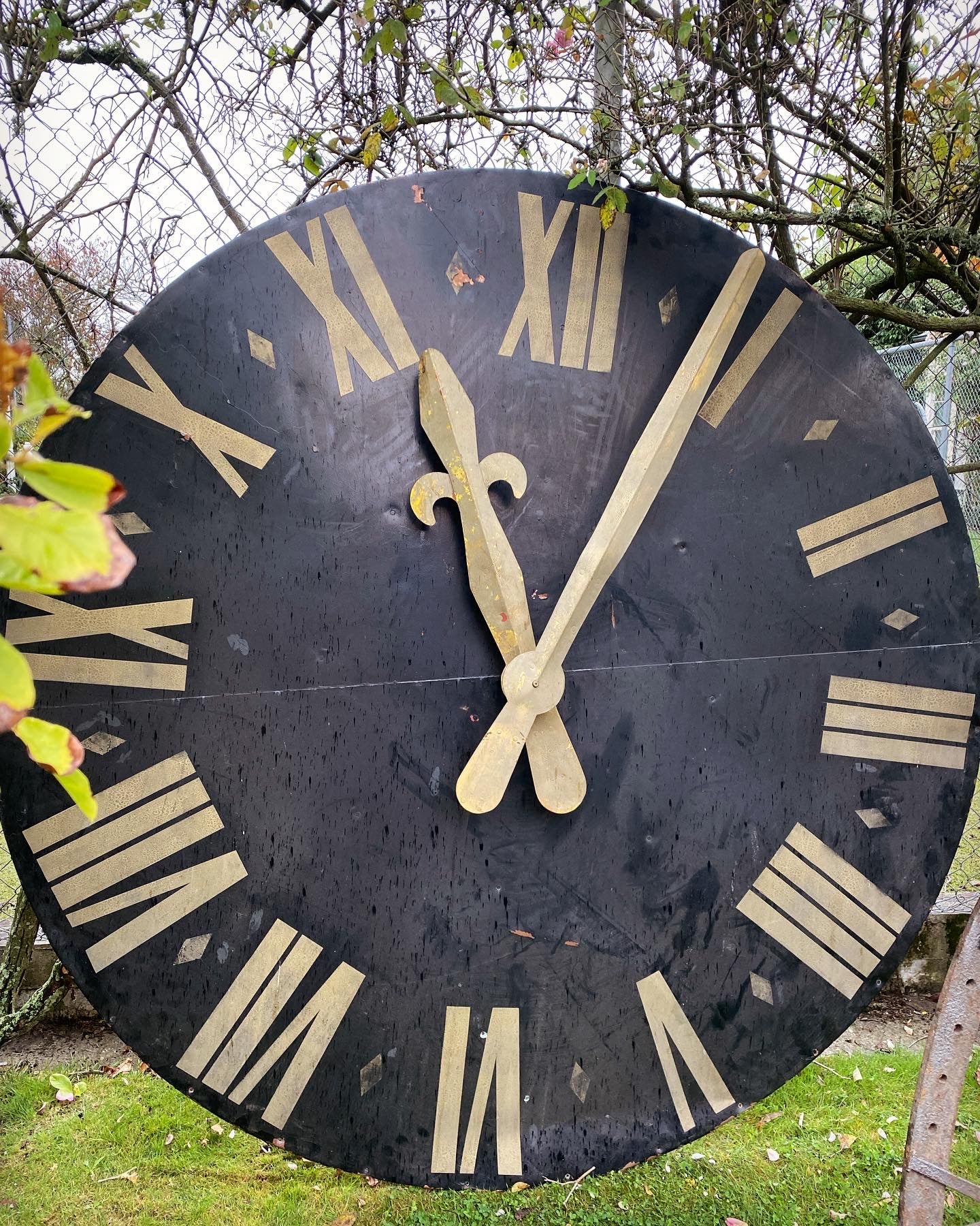 Fantastic 19th Century French Industrial Clock Tower Faces