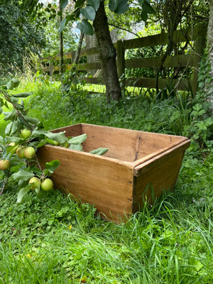 Vintage French Wooden Crate/Trug