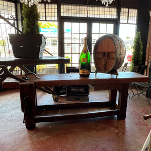 Beautiful 1930's French Workbench