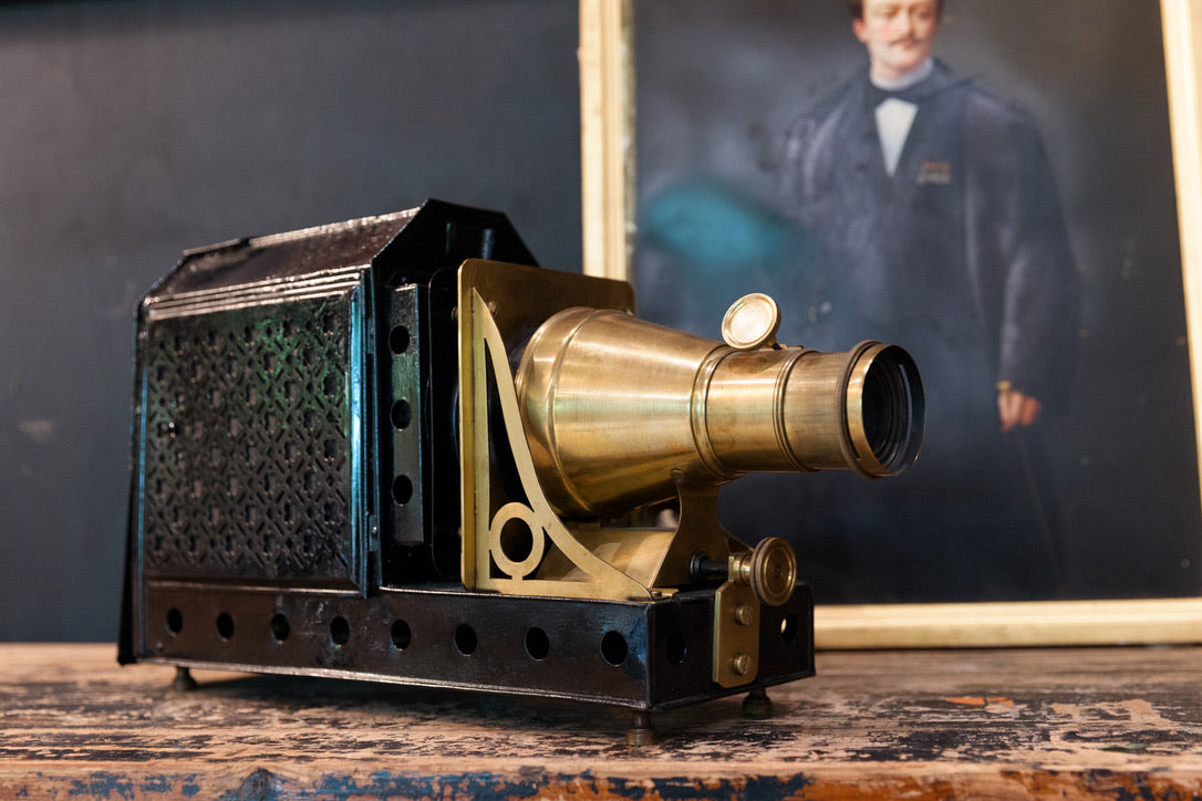 19th Century French Magic Lantern ~ Paris