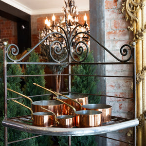 Gorgeous French Boulangerie Shop Corner Display Rack
