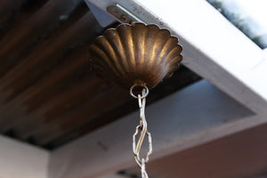 Gorgeous 1950's Italian Florentine Mandarin Chandeliers