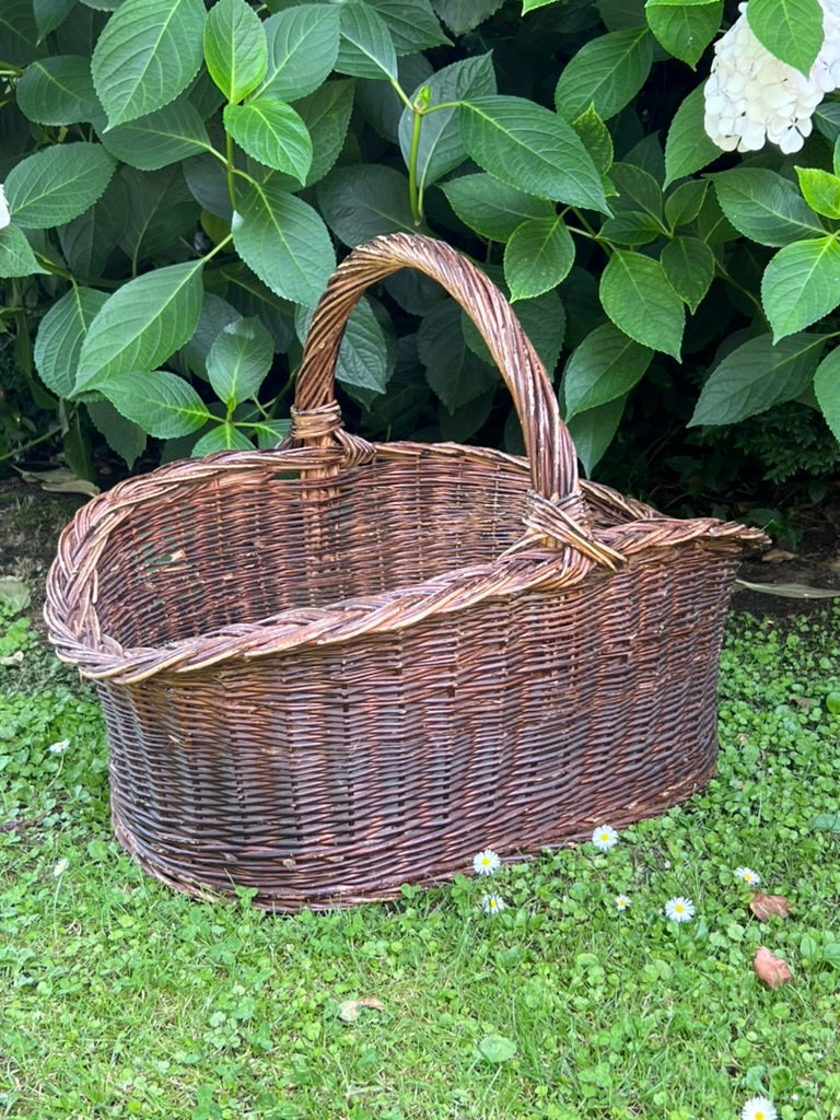 Vintage French Market Basket ~ No A