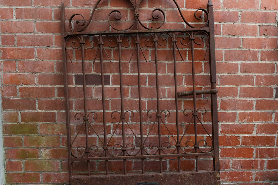 Beautiful French 19th Century Cast Iron Gate