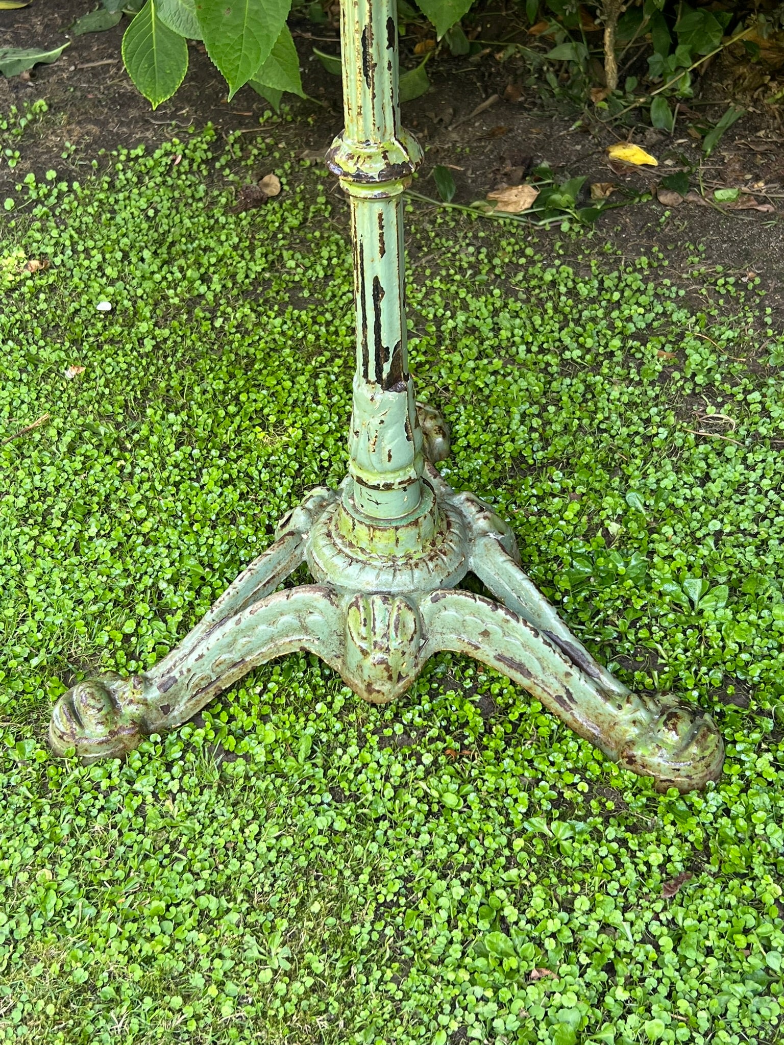 French Bistro Table ~ French Green Base