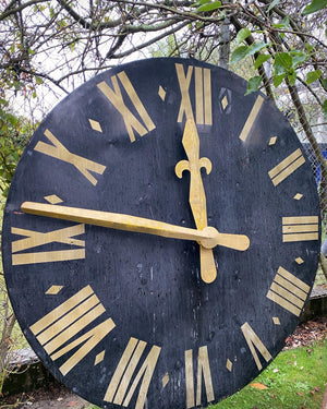 Fantastic 19th Century French Industrial Clock Tower Faces