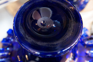 Cobalt Blue Belgian Bon Bon Plate