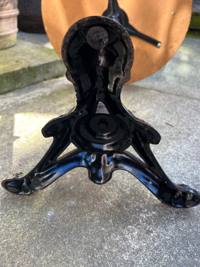 French Bistro Table ~ Wooden Top