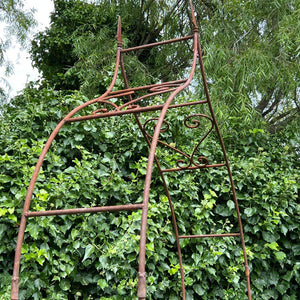 Vintage Garden Arch ~ Rust Patina