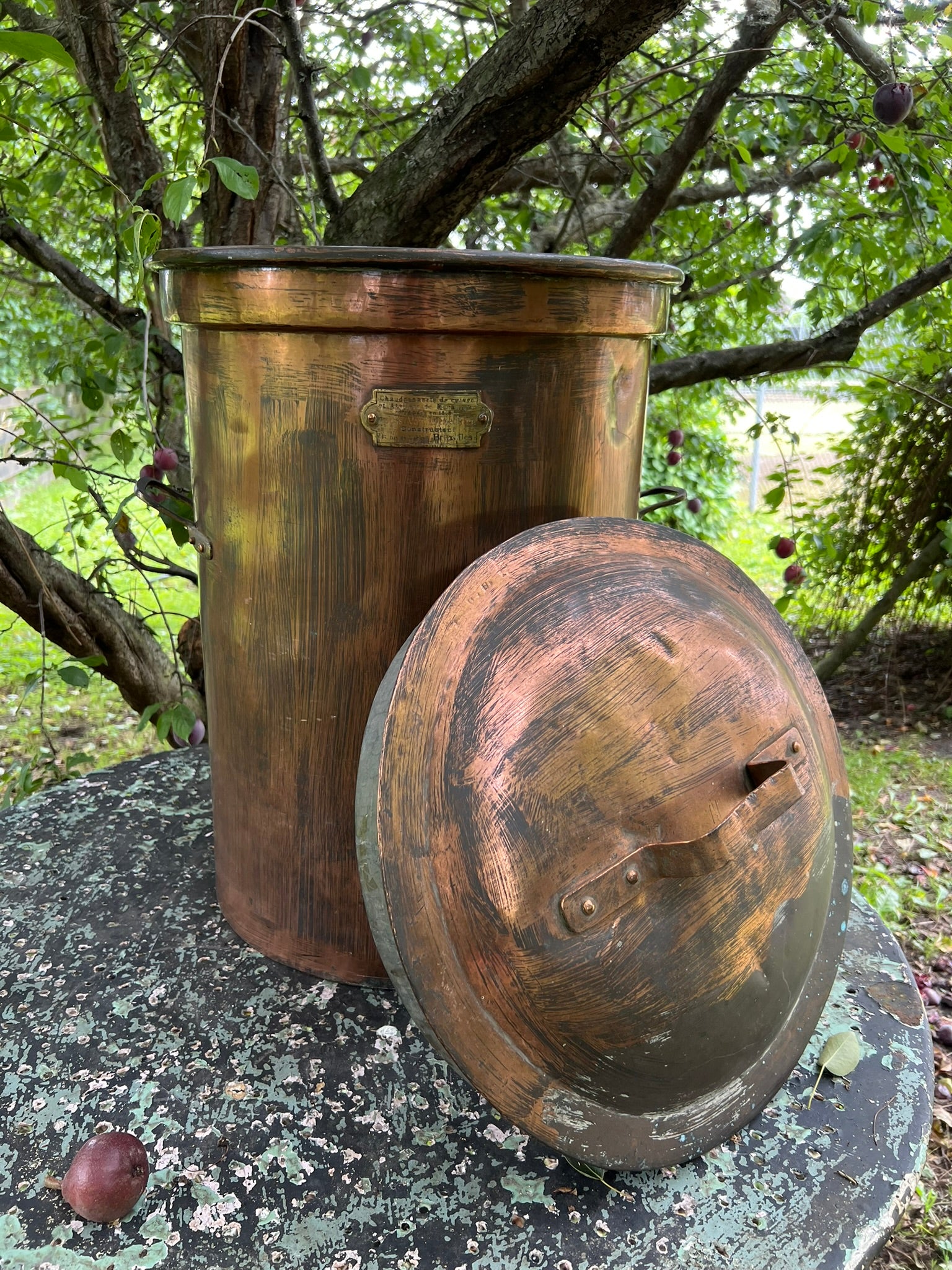 Antique Belgian Copper Boiler