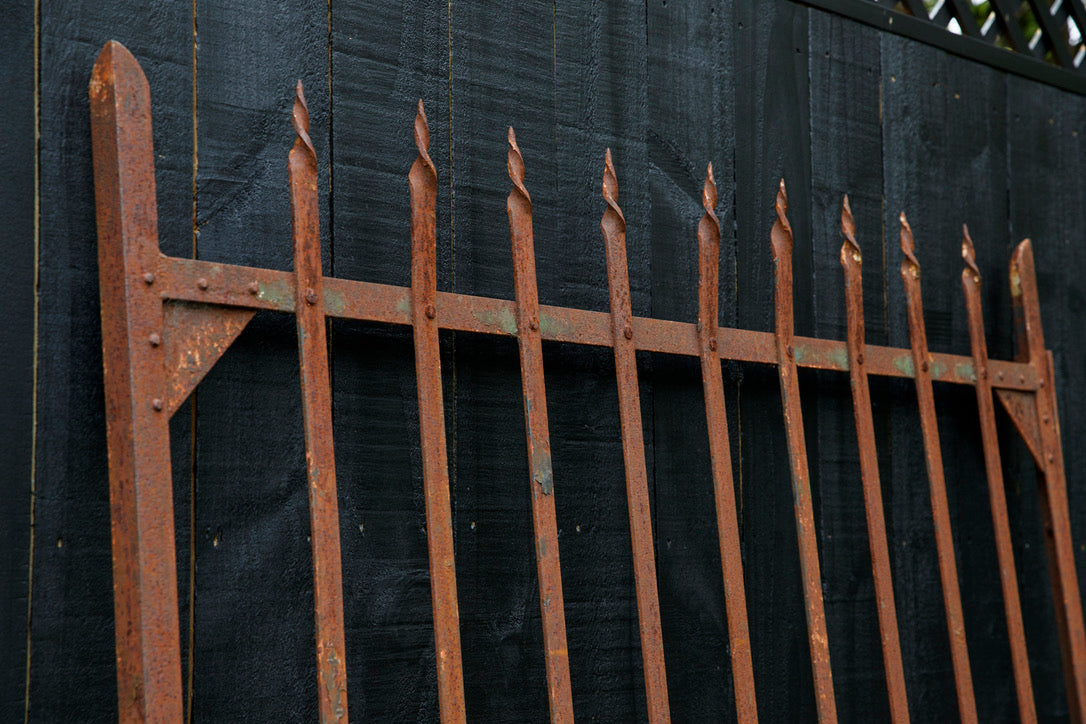 Vintage French Farmhouse Gate ~ Rust Patina