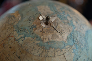 Beautiful Original French 19th Century World Globe