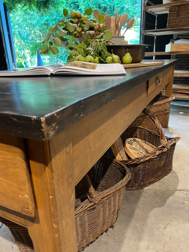 French Farmhouse Kitchen Work Table/Island