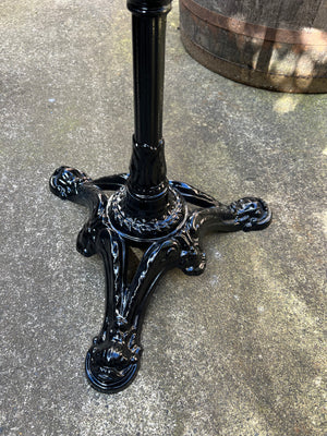 French Bistro Table ~ Wooden Top