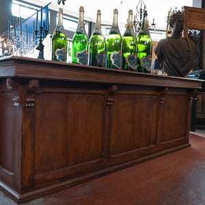 Gorgeous French 1920's Cafe'Bistro Bar Counter