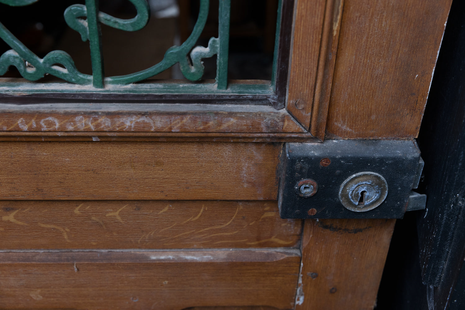 Antique French Oak Farmhouse Door