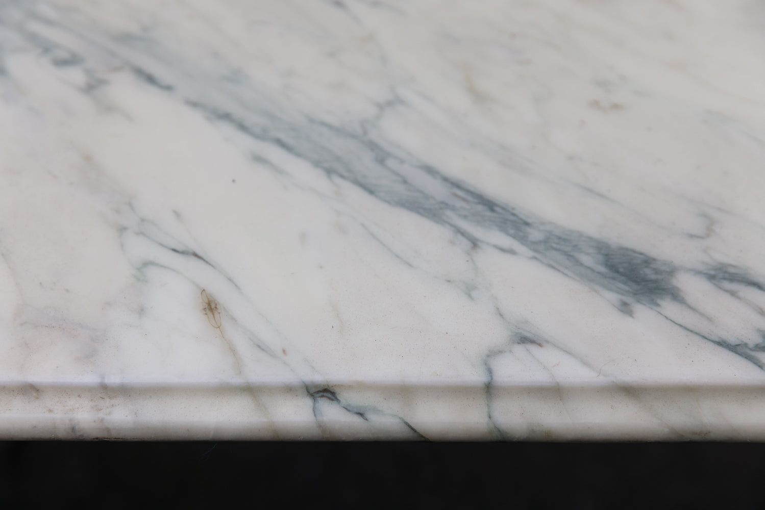 French Bistro Table ~ White Marble