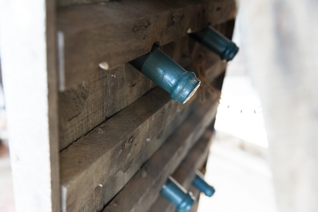 Original French Oak Riddling Rack – French & Sons