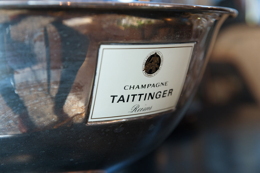 Original French Taittinger Champagne Bowl
