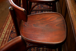 Wooden French Bistro Bar Chairs