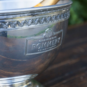 French Champagne Bowl & Plate Pommery