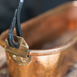 Vintage French Copper Poacher - No 22