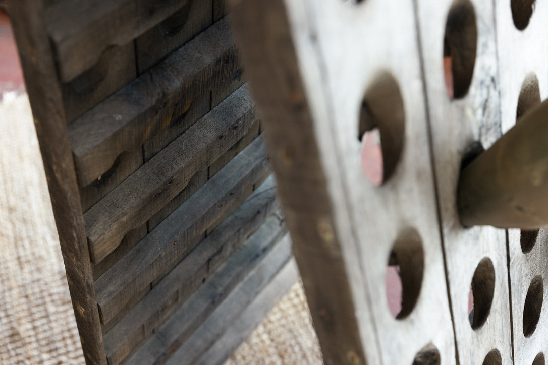Original French Oak Riddling Rack – French & Sons