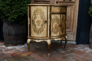 Italian Florentine Demi Lune Dresser