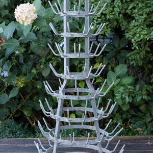 1940's French Zinc Bottle Drier