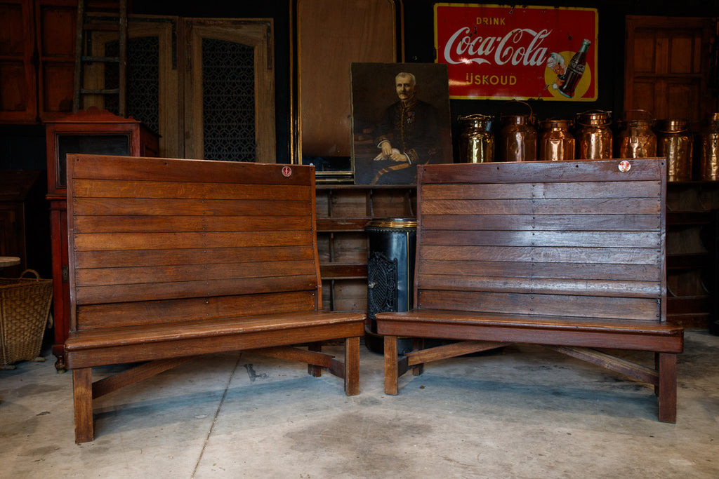 1930's Bistro Bench Seats