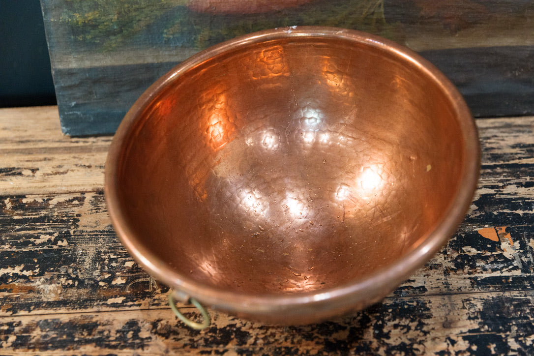 19th Century French Polished Chefs Copper