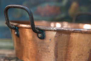 19th Century French Polished Copper Pan - C5