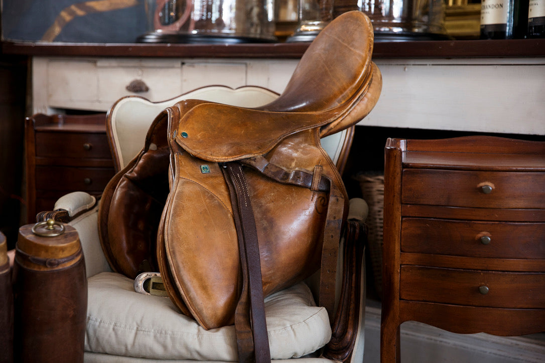Vintage Leather Stubben Saddle