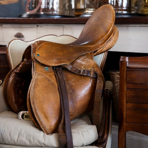 Vintage Leather Stubben Saddle
