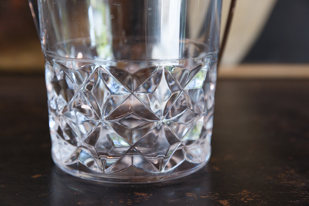 French Crystal Ice Bucket - No 13