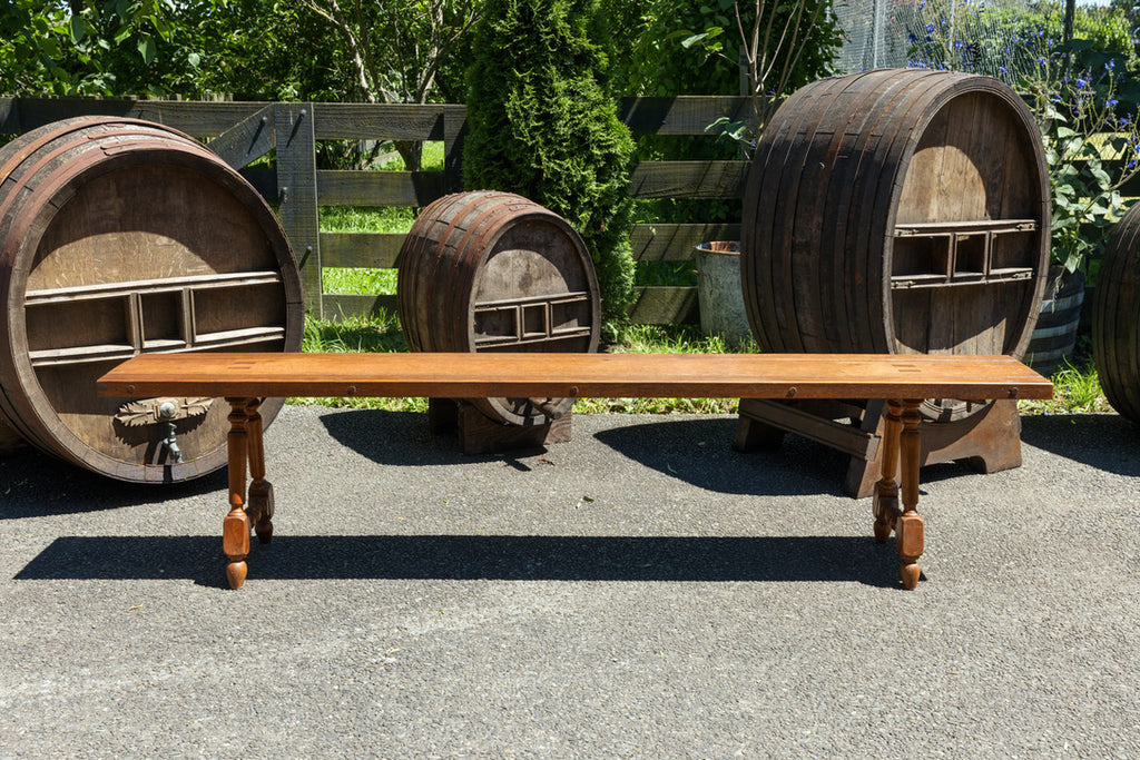 French Oak & Cherrywood Bench Seats