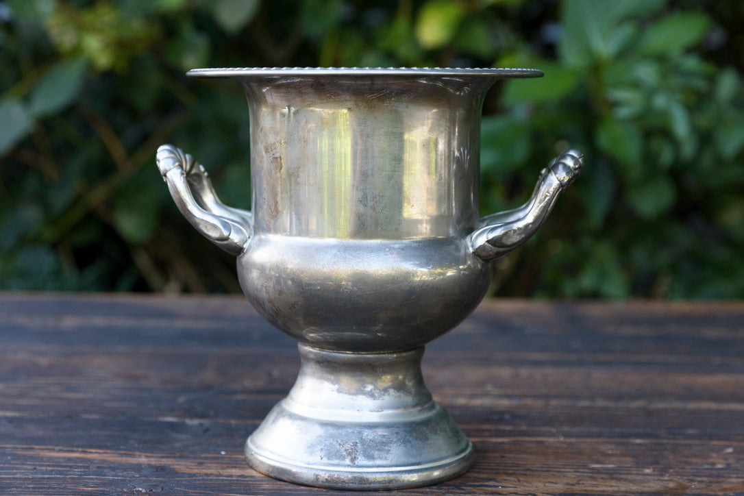 Antique French Silver Plated Champagne Bucket