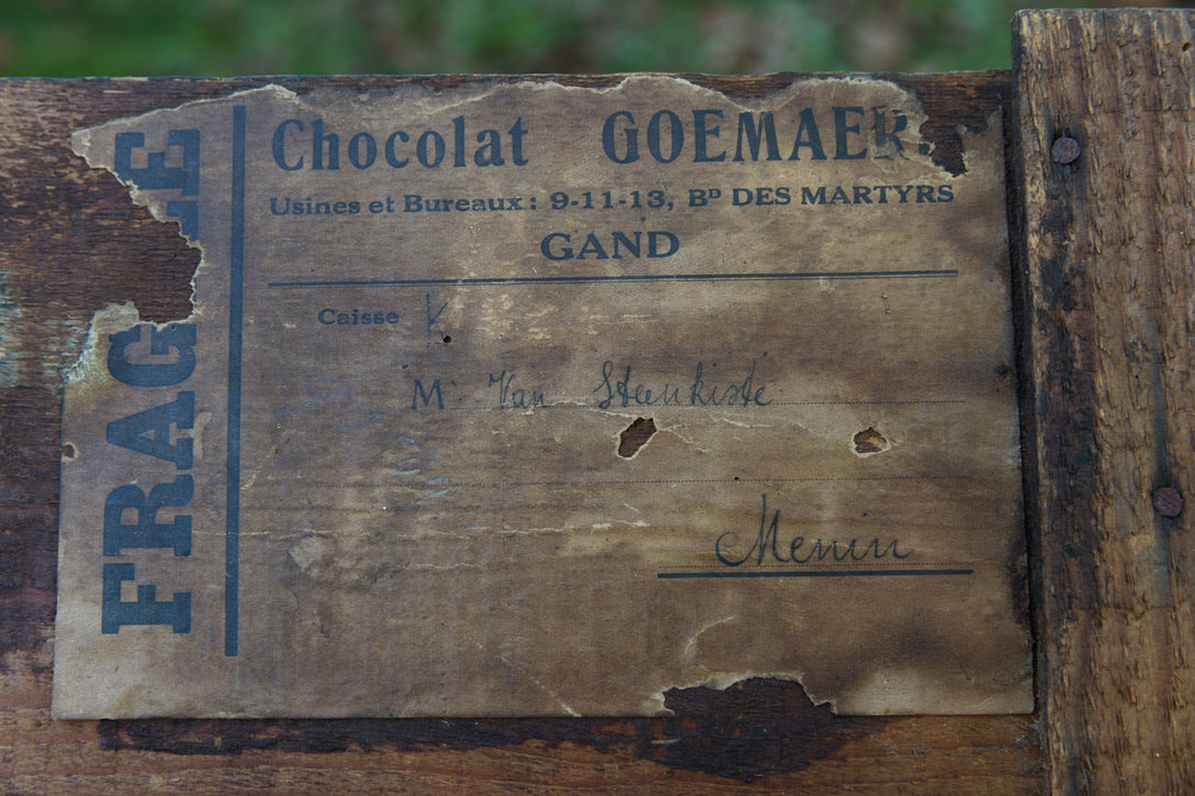 Belgium Chocolate Crates - No 35