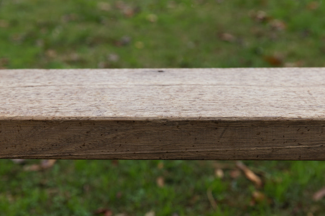 XL Vintage French Oak Bench Seats