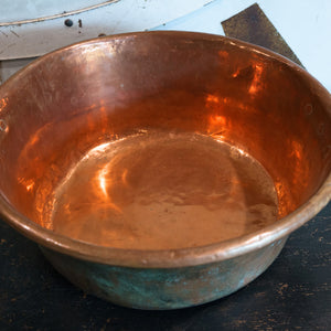 XL Vintage French Chocolate Copper 4A