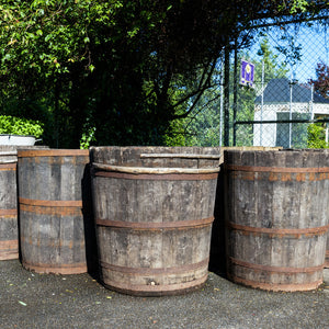 Huge French Vineyard Grape Barrels