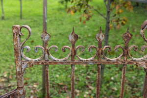 19th Century French Wrought Iron Gates