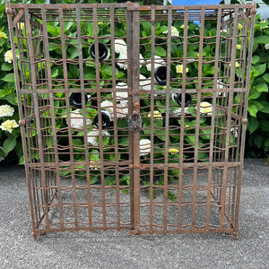 French Metal Industrial Wine cave/Wine Rack - No 40