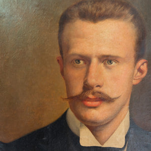 French Oil Portrait Canvas - No 1